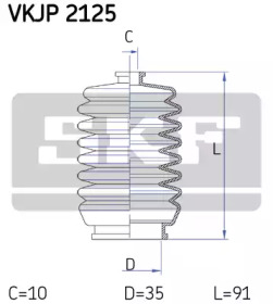 SKF VKJP 2125